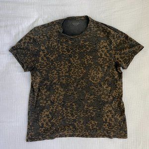 All Saints Men's Printed T-Shirt  - Size L
